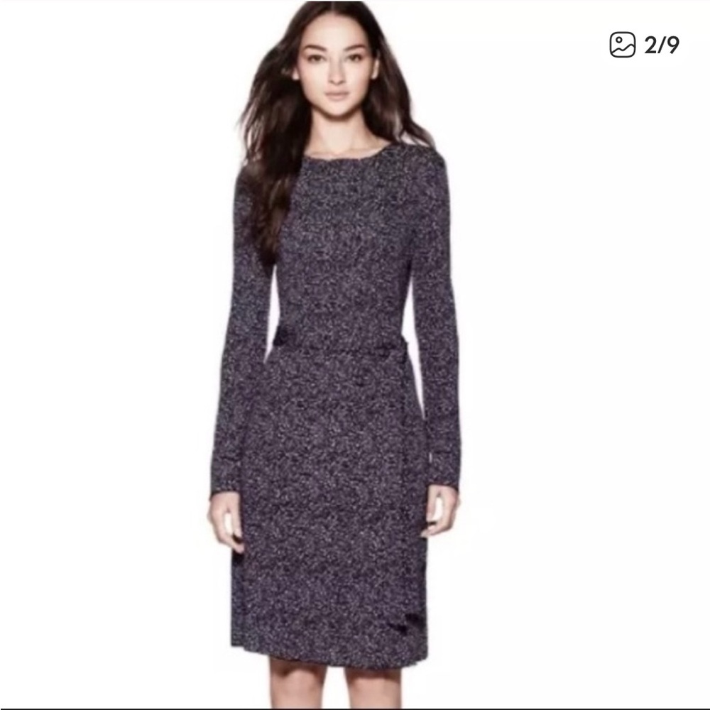 Vintage Purple leopard Tory Burch dress